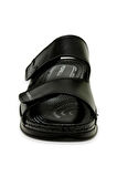 Forelli 23616Z Greta-H Comfort Siyah Kadın Terlik