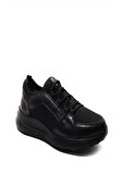 Forelli 47901-G Siyah Erkek Comfort Ayakkabı