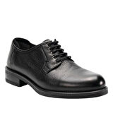 Forelli 36202-G Halvard Siyah Erkek Comfort Deri Ayakkabı