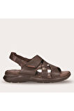 Forelli Berkay 40528 Erkek Sandalet - Kahverengi