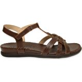 Forelli 22309 Lupin-G Taba Kadın Comfort Deri Sandalet