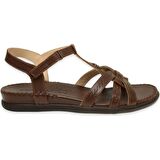 Forelli 22309 Lupin-G Taba Kadın Comfort Deri Sandalet