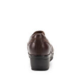 Forelli RUBY 57610-G Kahve Kadın Günlük Deri Comfort Ayakkabı