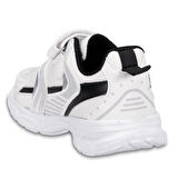 FORELLİ MARS ORTOPEDİ ÇOCUK SPOR AYAKKABI BEYAZ-SİYAH