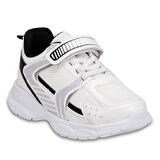 FORELLİ MARS ORTOPEDİ ÇOCUK SPOR AYAKKABI BEYAZ-SİYAH