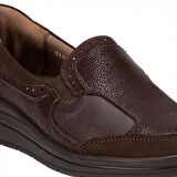 Forelli 21327-H Faye Kahve Kadın Comfort Deri Ayakkabı