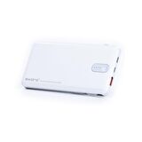 SWORD 10000 mah Kendinden Kablolu Powerbank (micro/type-c/iphone) White & Gray