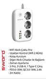 SWORD WI-FI AKILLI ÇOKLU PRİZ