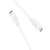 Linktech K451 Strong 60W Type-C - Type-C Data/Şarj Kablosu 1mt Beyaz