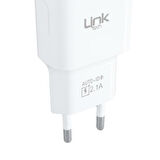 LinkTech T444e Strong Eco Auto-ID Şarj Adaptörü (Başlık) 2.1A