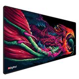 Digipod Gaming Mousepad Oyuncu Mouse pad 90X40 XXL Büyük Oyuncu Mouse Pad Kaymaz Taban  4mm Kalınlık
