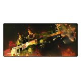 Digipod Gaming Mousepad Oyuncu Mouse pad 90X40 XXL Büyük Oyuncu Mouse Pad Kaymaz Taban  4mm Kalınlık