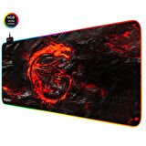 Digipod RGB Gaming Mousepad RGB Oyuncu MousePad 70x30 XL RGB Oyuncu Mousepad Kaymaz Taban 4mm