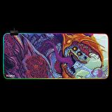  Digipod RGB oyuncu mousepad RGB Gaming oyuncu mouse pad kaymaz taban 70 x 30 4MM Kalınlık