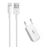 LinkTech I665 Flat Mini Design Lightning Şarj Aleti 1.2A 5V Beyaz