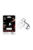 LİNKTECH C232 Premium Dual 32GB Type-C OTG Flash Bellek