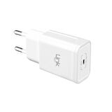 LinkTech S668 Premium 25W Type-C Süper Hızlı Şarj Adaptörü Beyaz
