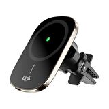LinkTech W790 Magsafe Uyumlu 15W Kablosuz Şarj Araç İçi Telefon Tutucu