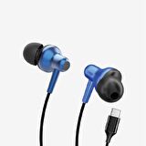 LİNKTECH H676 Premium Metal Süper Bas Silikonlu Kulak İçi Type-C Kablolu Kulaklık