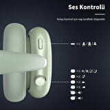 LinkTech HP5 ANC Kulak Üstü Kablosuz Bluetooth Kulaklık