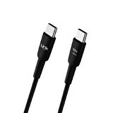 LinkTech C311 25W PD Type-C to Type-C Kablolu Şarj Aleti Set