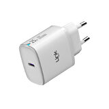 LinkTech C310 25W PD 3.0 USB-C Şarj Adaptörü Beyaz