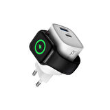 LinkTech C320 22W PD + USB + Akıllı Saat Şarj Adaptörü