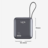 PD35 Süper Hızlı Şarj 35W Turbo Destekli 10.000 mAh Powerbank