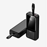 EF96 Strong 22.5W PD 27000mAh Çevre Dostu ECO Ekranlı Powerbank