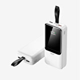 EF96 Strong 22.5W PD 27000mAh Çevre Dostu ECO Ekranlı Powerbank