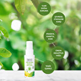 INCIA %100 Doğal Koruyucu Vücut Losyonu Sprey Yenidoğan Bebek Çocuk İçin Limon Okaliptus Vegan 50 ml