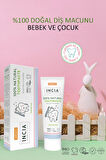 Incia %100 Doğal Diş Macunu Bebek ve Çocuk Karışık Meyve Aromalı Florürsüz 50 ml