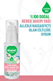 Siveno %100 Doğal Bebek Yağı Organik Jojoba Bakım Masaj Yağı Parafinsiz Bitkisel Vegan 50 ml