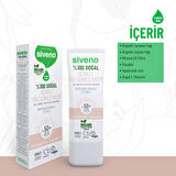 Siveno %100 Doğal Yüz Güneş Kremi Renkli Ton Eşitleyici Leke Karşıtı UVA UVB SPF 50+ 30 ml