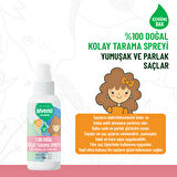 Siveno %100 Doğal Kolay Tarama Spreyi Çocuklar İçin Nemlendirici Hindistan Cevizi Yağlı 100 ml