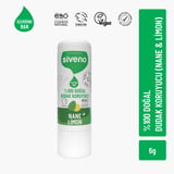 Siveno %100 Doğal Dudak Koruyucu Nane & Limon Bitkisel Lipbalm Krem Nemlendirici Parlatıcı Onarıcı 6 G