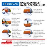 Nezih Koyun Kırkma Makinesi Yivli Şaftlı Rulmanlı 4C Trident BQS-1.2H