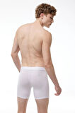 Erkek Gri Modal Uzun Boxer 010