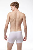 Görünmez Boxer Erkek Ten Rengi 3 Lü Paket Likralı Modal Iç Göstermeyen Boxer Mb58