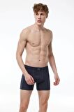 Malabadi 073 - 2' Li Paket Erkek Likralı %95 Pamuk Uzun Boxer