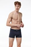 Malabadi 074 - 2' Li Paket Erkek Likralı %95 Pamuk Boxer
