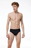 Siyah Erkek 2 Li Modal Slip Külot 080
