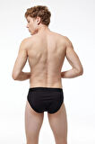 Siyah Erkek 2 Li Modal Slip Külot 080