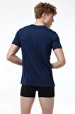 Malabadi 084 Erkek Modal Basic Yuvarlak Yaka Kısa Kol İnce Yaz Serinliği T-shirt