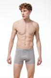 Erkek Füme Pamuk Elastan Boxer 075