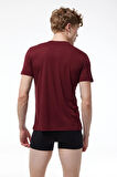Erkek Beyaz Düğmeli Yaz Serinliği T-shirt 083