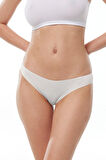 Kadın Beyaz 6 Lı Paket Modal Düşük Bel Slip Külot 183