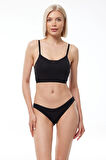 Kadın Beyaz 6 Lı Paket Modal Düşük Bel Slip Külot 183