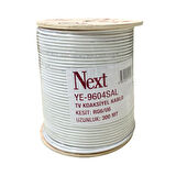 NEXT YE-9604SAL RG6U6 Full HD Koaksiyel Anten Kablosu 96Tel 300Metre