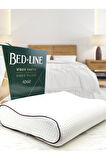 Bedline Visco Çift Boyun Destekli Double Comfort Yastık 38*54*12*13 cm